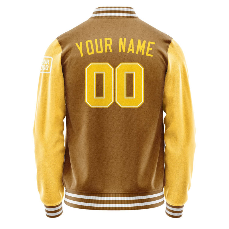 Maßgeschneidertes Khaki Gold Jacke JB2222302218301818