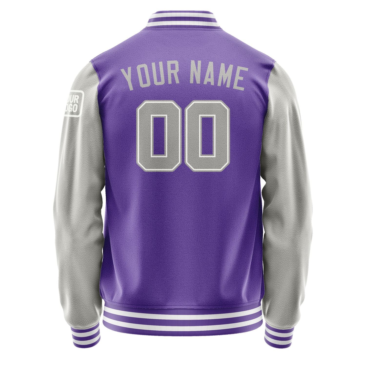 Maßgeschneidertes Lavendel Grau Jacke JB2323042318041818