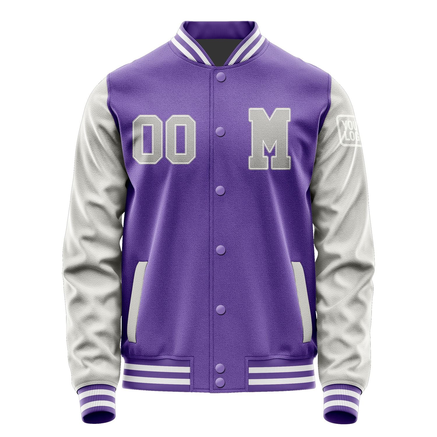 Maßgeschneidertes Lavendel Grau Jacke JB2323042318041818