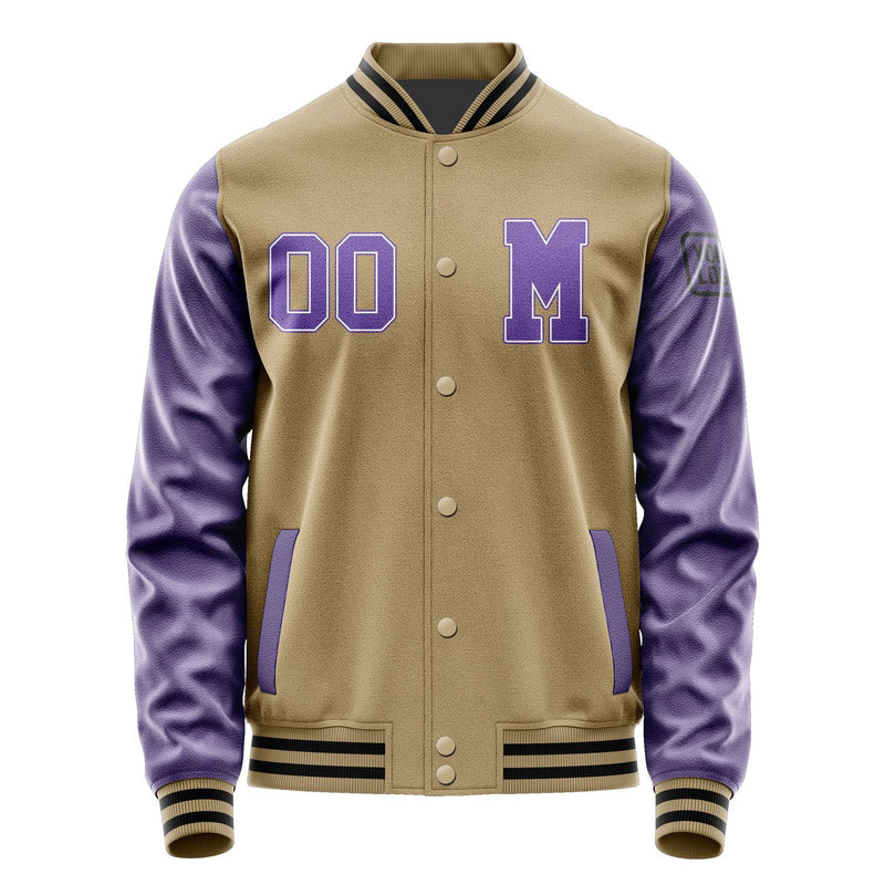 Maßgeschneidertes Hellkhaki Lavendel Jacke JB2525232517231817