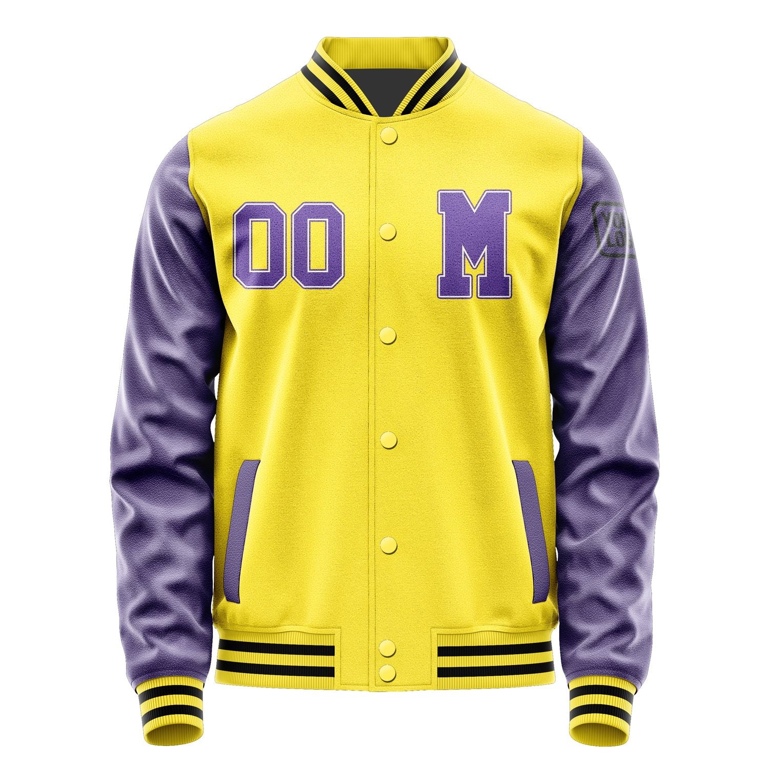 Maßgeschneidertes Blassgelb Lavendel Jacke JB2626232617231817