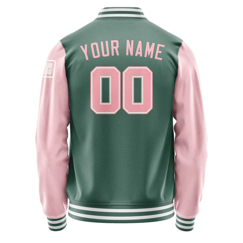 Maßgeschneidertes Blaugrün Rosa Jacke JB2727212718211818