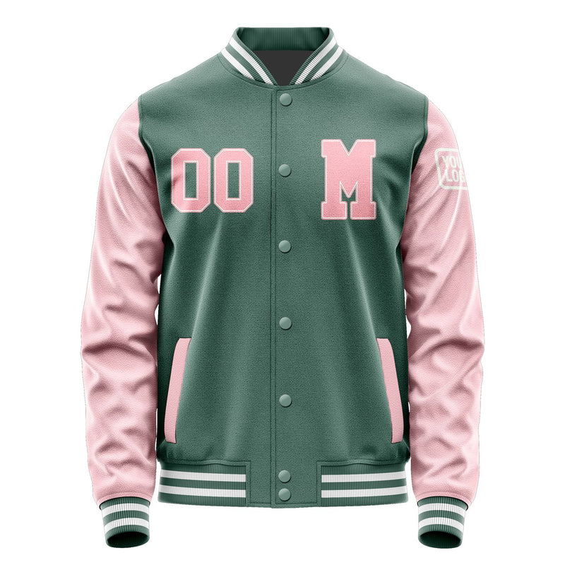 Maßgeschneidertes Blaugrün Rosa Jacke JB2727212718211818