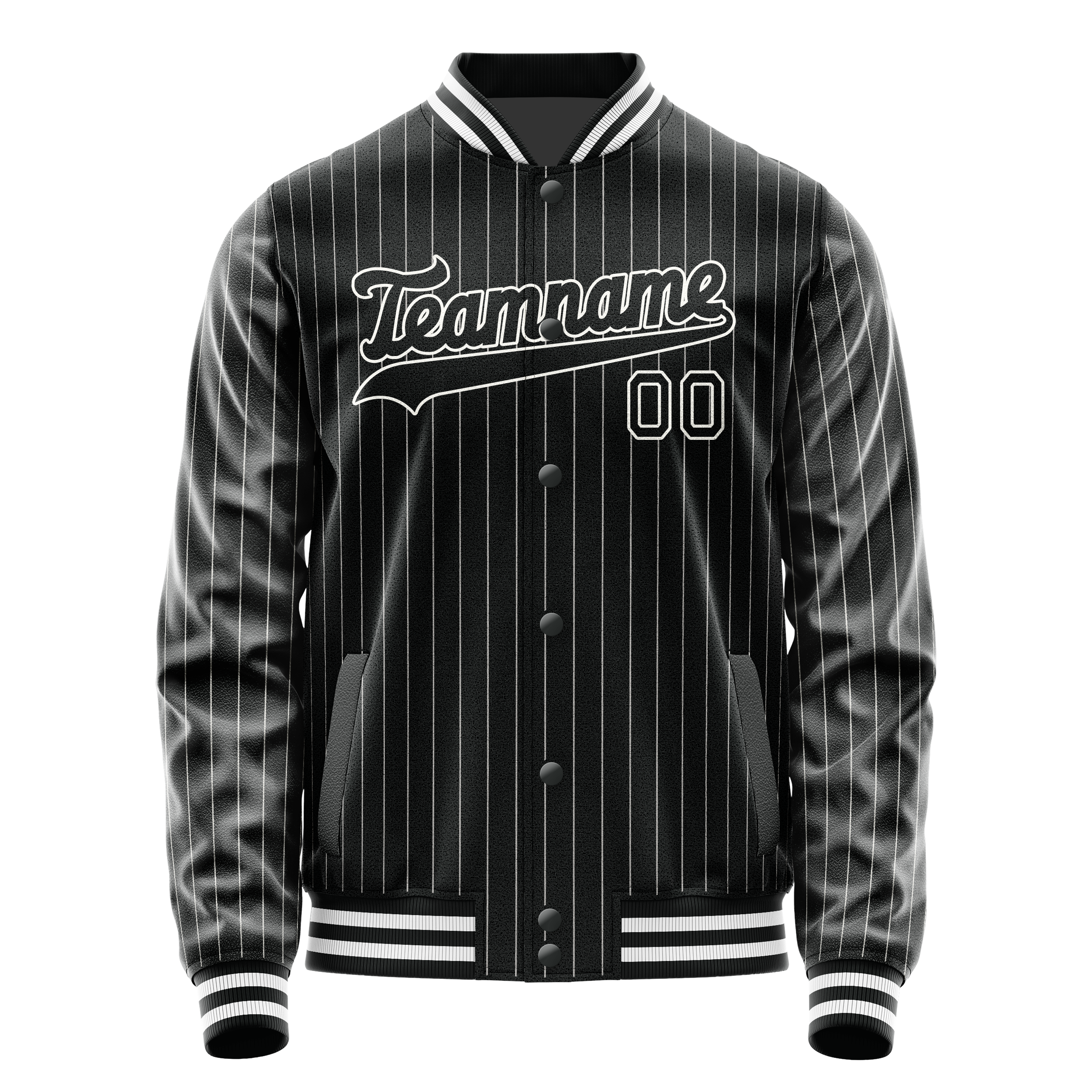 Maßgeschneidertes Schwarz Weiß Jacke