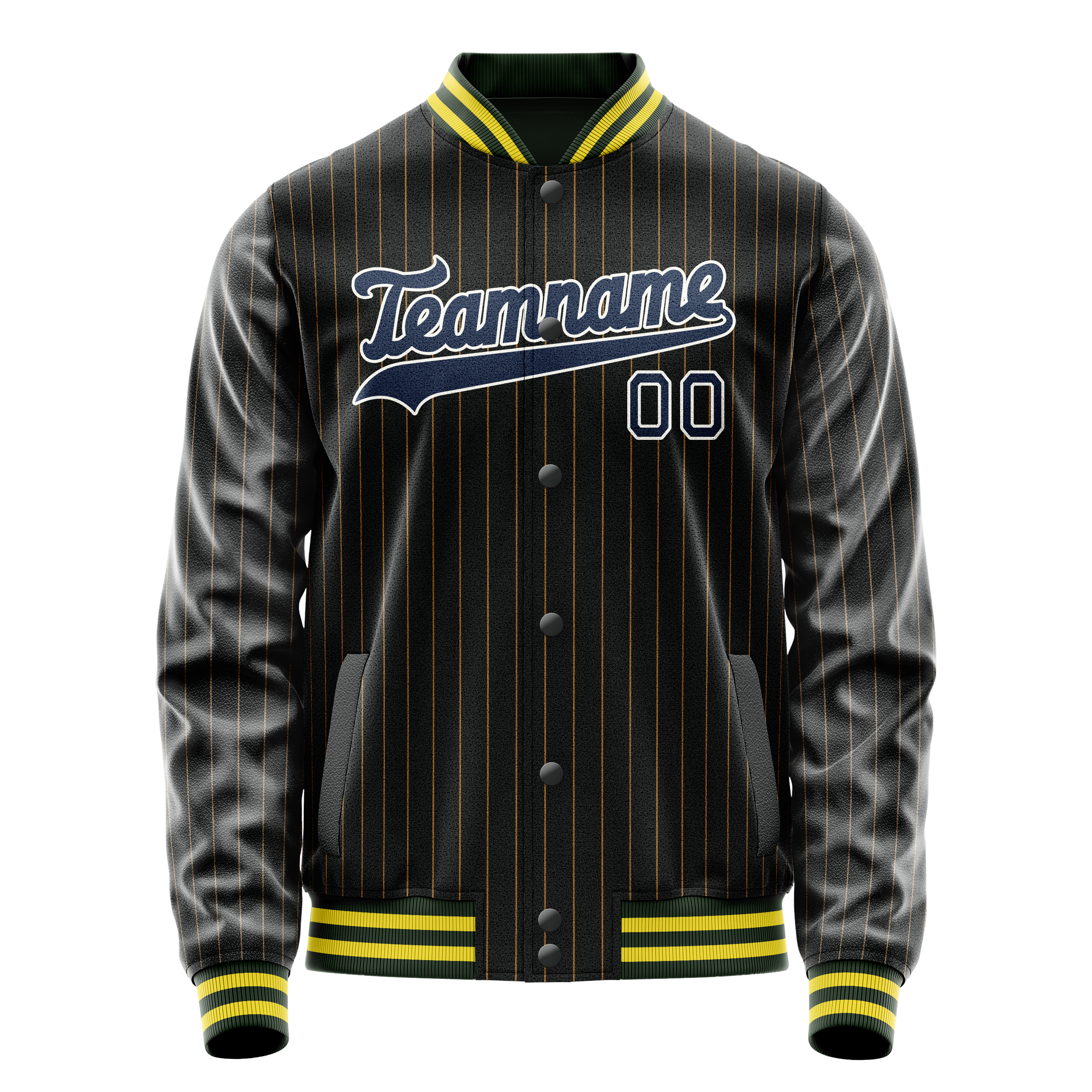 Maßgeschneidertes Schwarz Königsblau Jacke