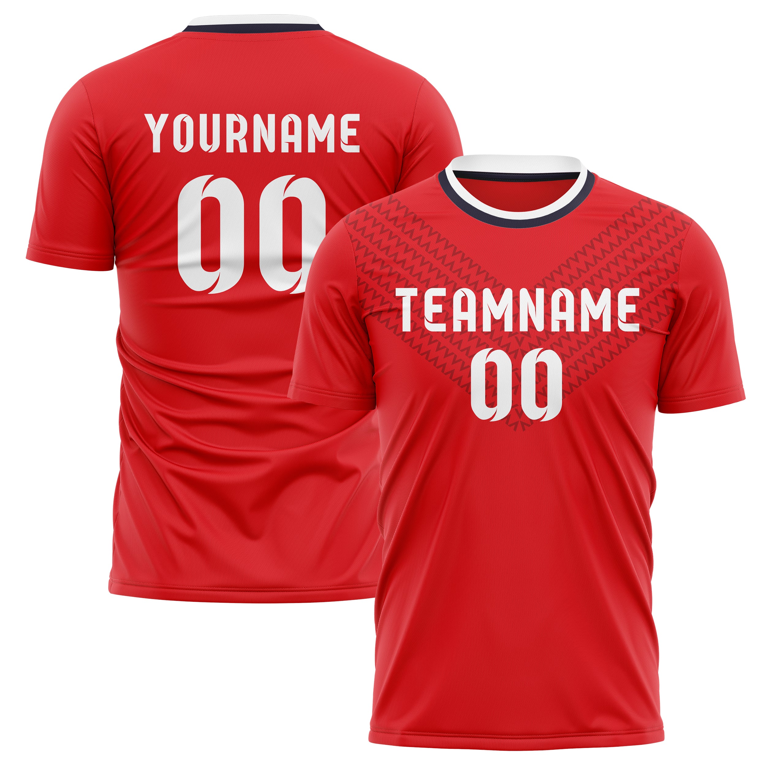 Nogometni dres sjeverne tvrđave Heim Style - sa željenim imenom, brojem i logotipom