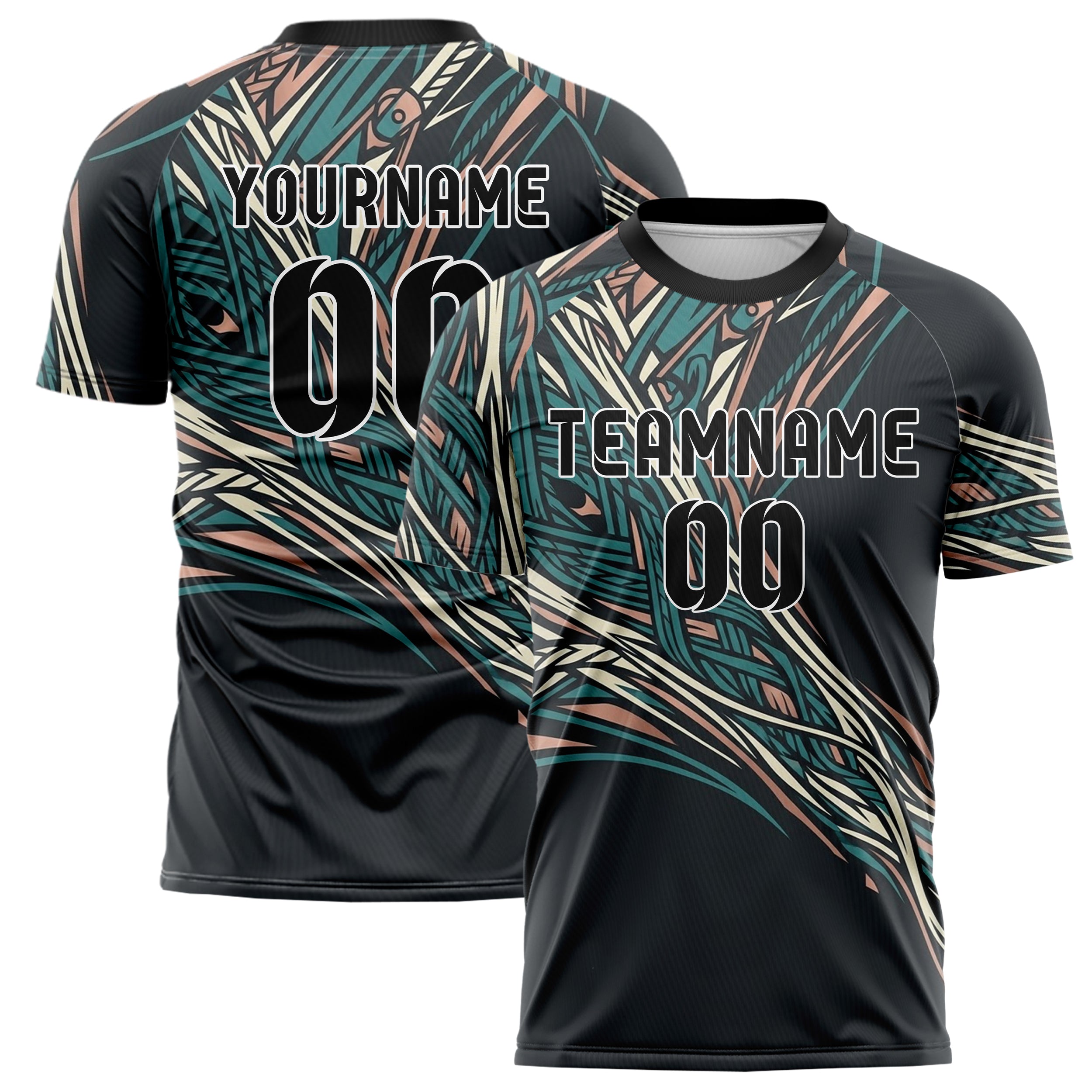Anthrazit Petrol Creme Roségold Seil Spannung Gitter individuelles Fußballtrikot