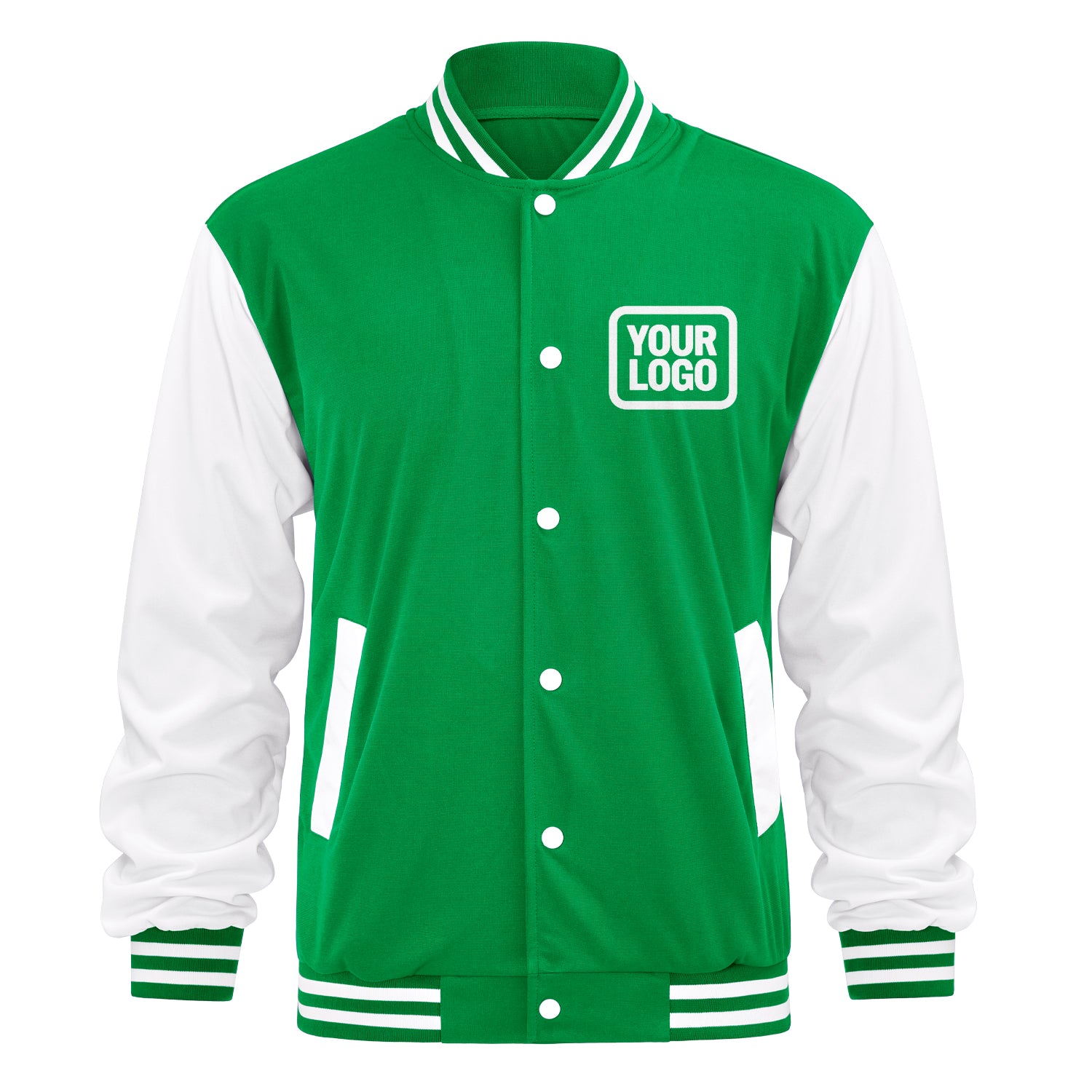 Personalisierte Varsity-Letterman-Jacke — Namen/Logo hinzufügen