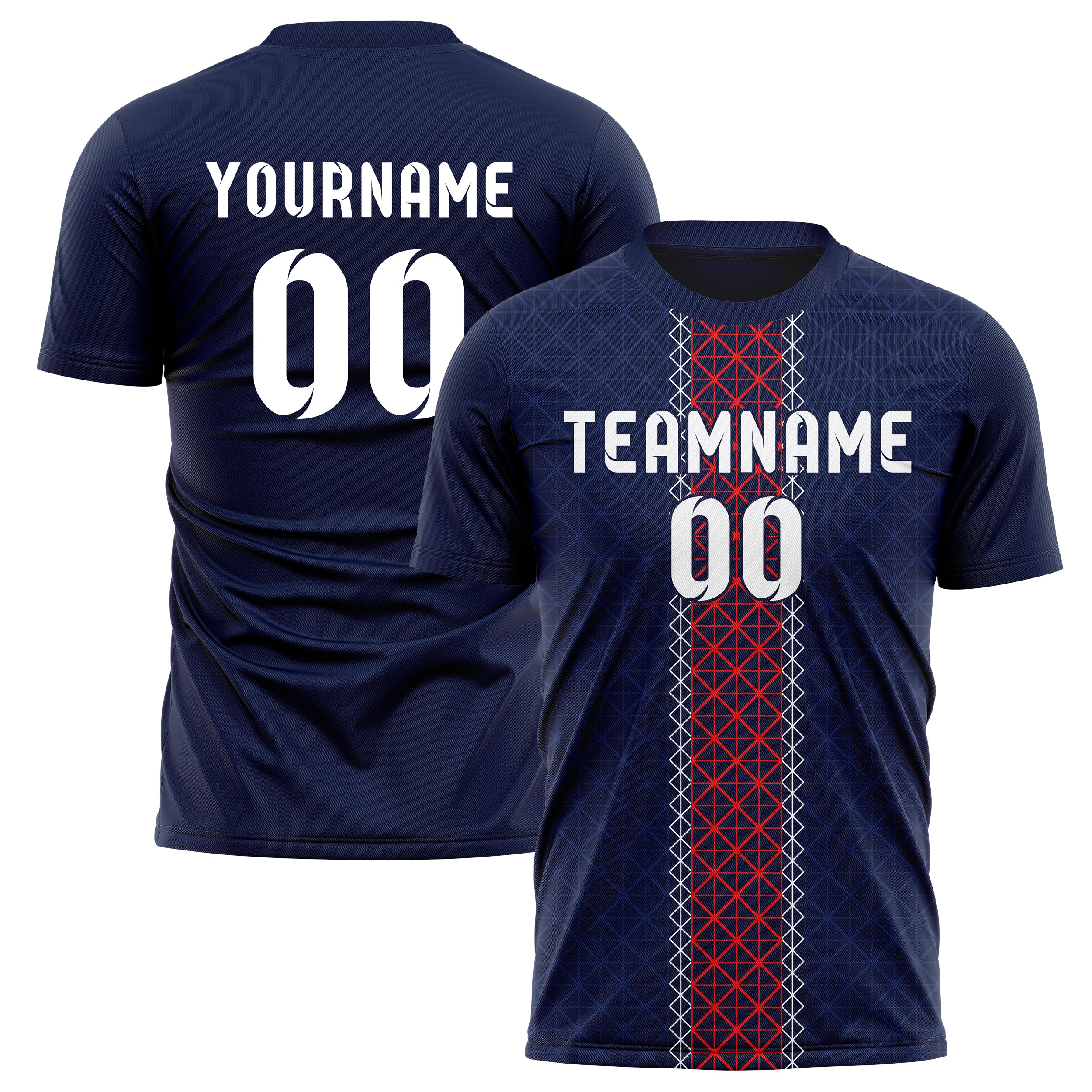 Ile-de-France Home Style nogometni dres s željenim imenom, brojem i logotipom