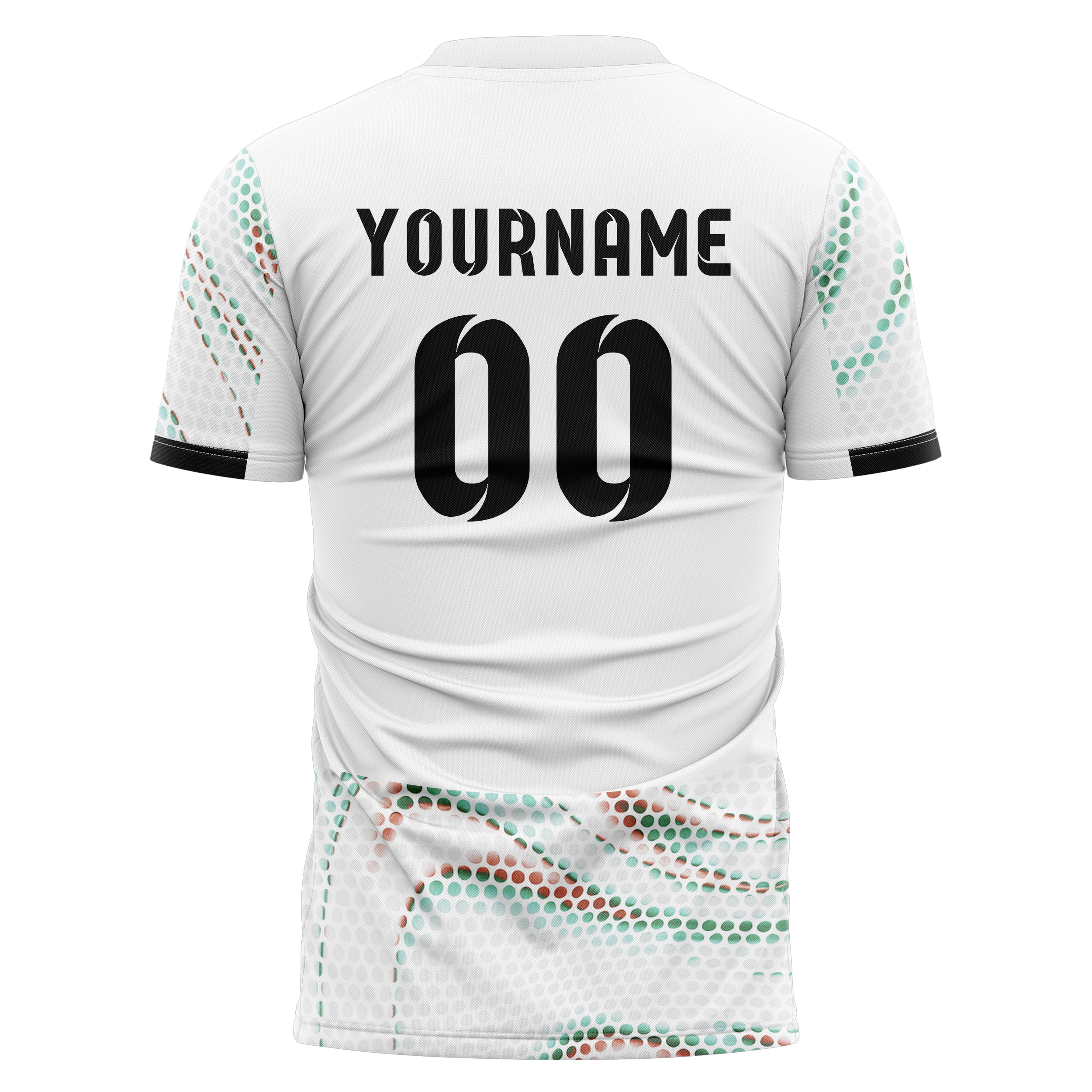Portugal Away Football Jersey izgleda s željenim imenom, brojem i logotipom