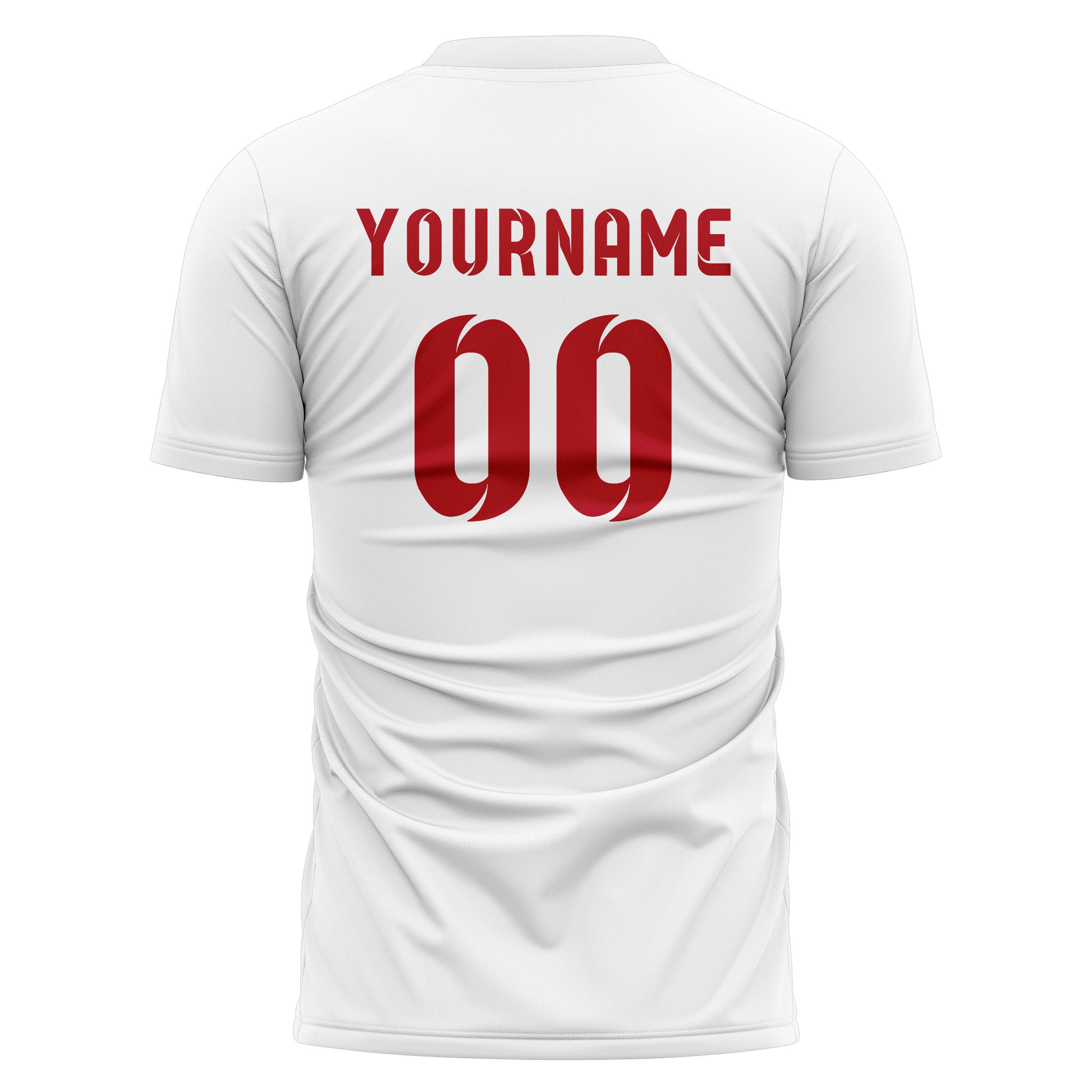 Türkiye kućni nogometni dres stila sa željenim imenom, brojem i logotipom