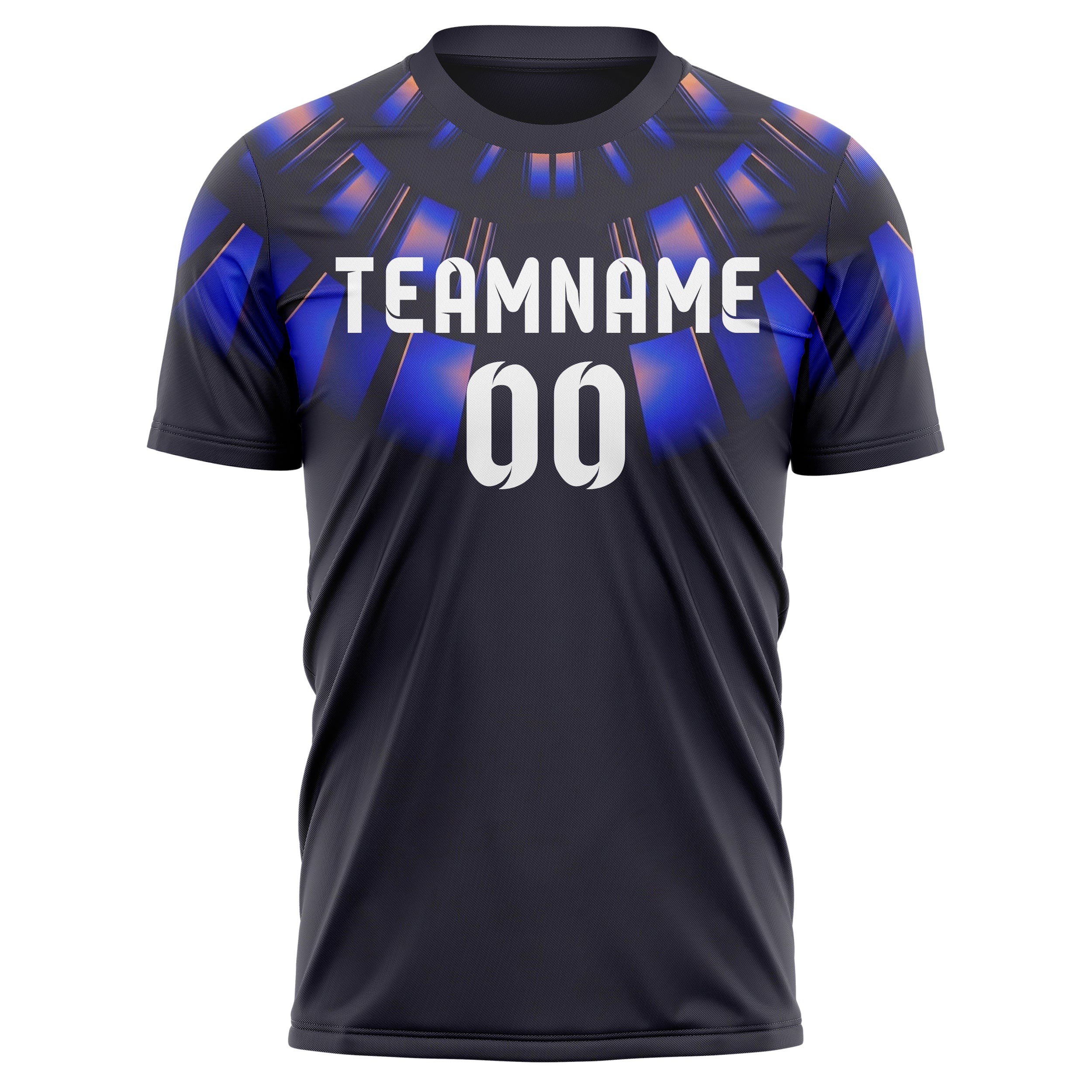 Uruguay Heim-Fußballtrikot Stil – Mit Wunschname, Nummer und Logo